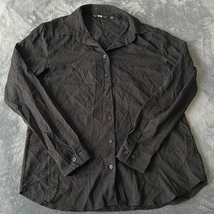 Uniqlo Black Dress Shirt